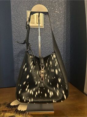 NWT Cowhide Bag - Aldo - Gold Hardware - Trendy